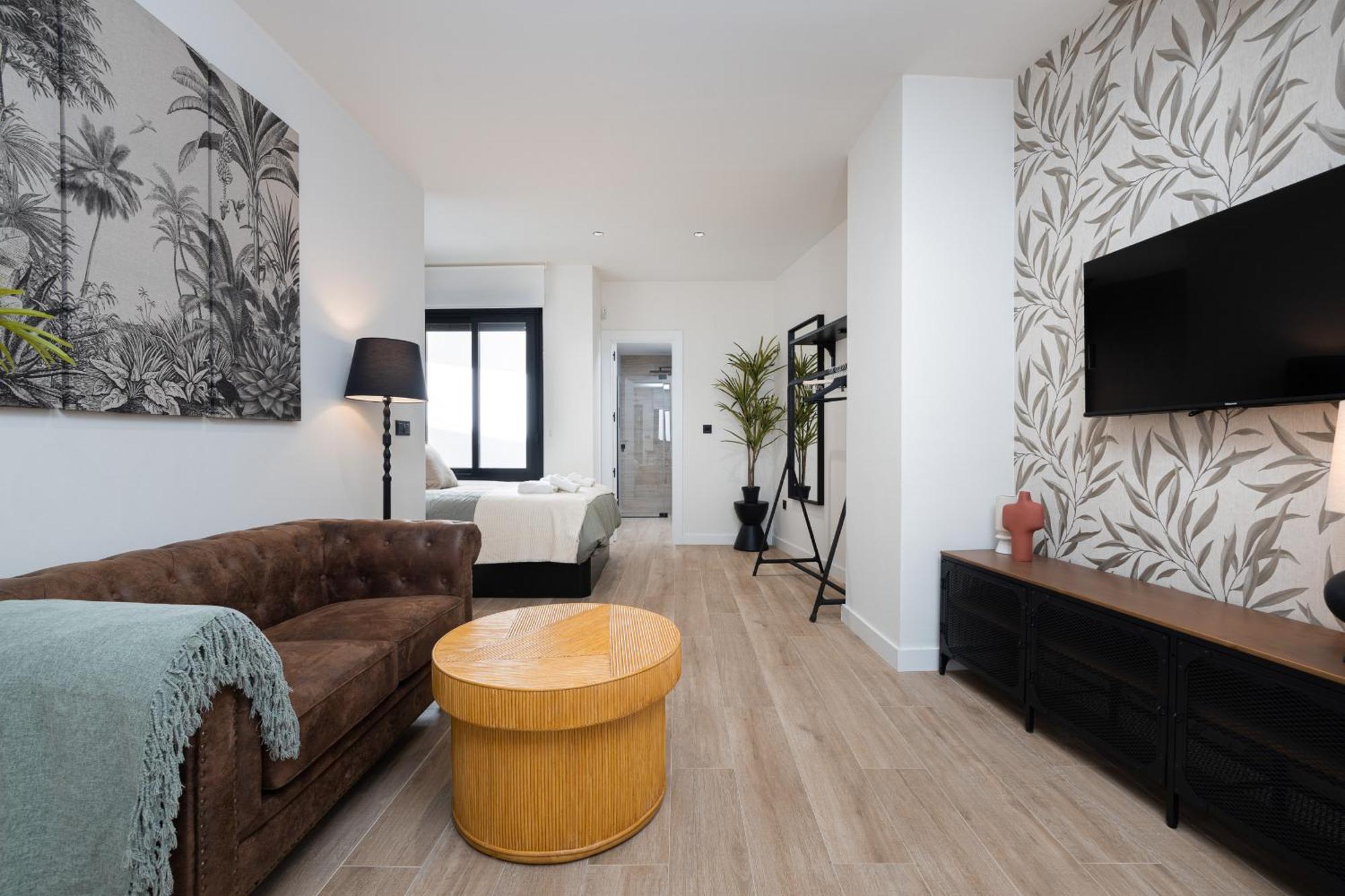 C56 - Studio With Amazing Terrace In The Centre Málaga Exterior foto