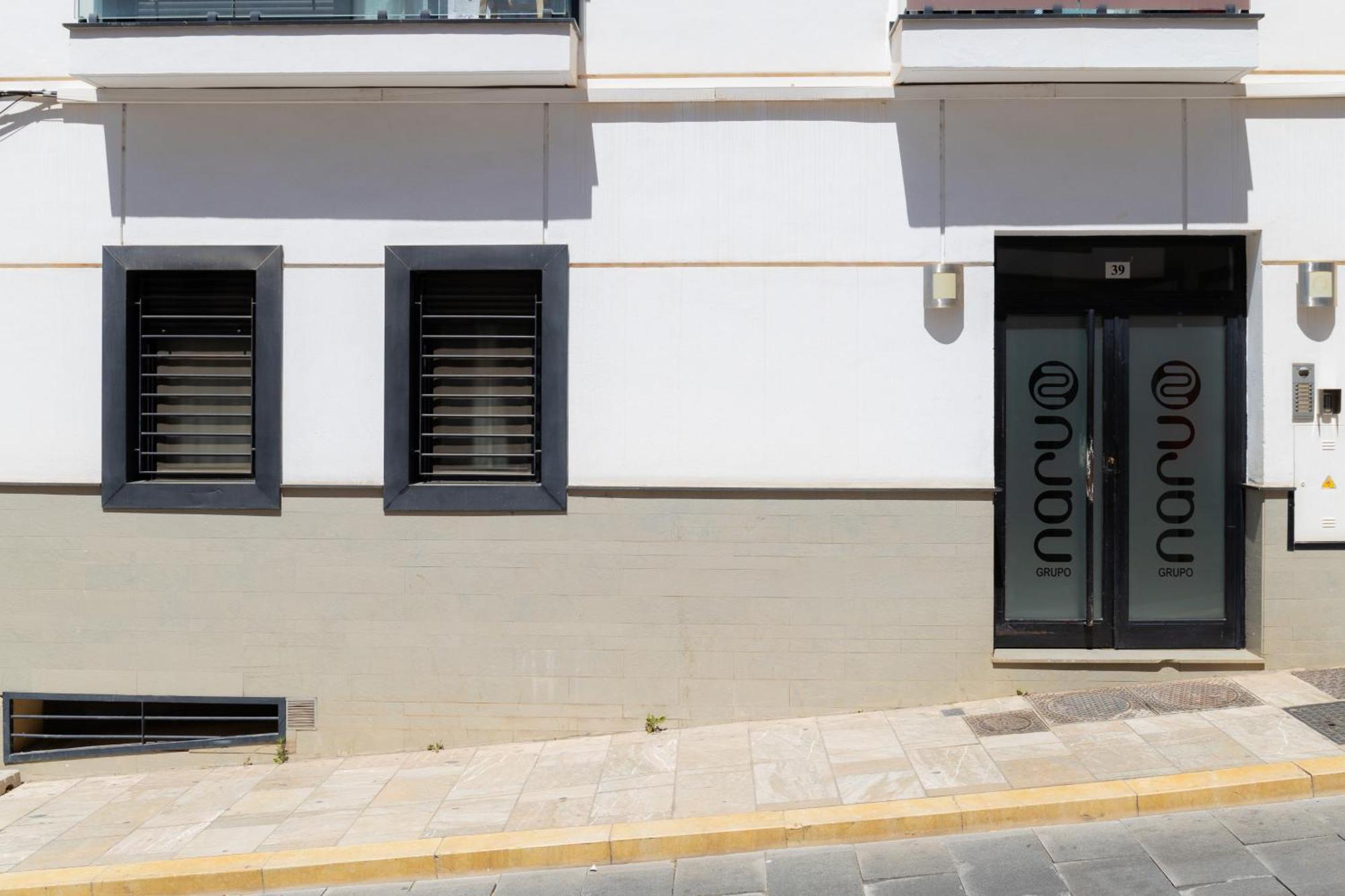C56 - Studio With Amazing Terrace In The Centre Málaga Exterior foto